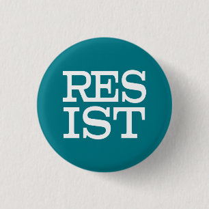 Resist Pinback Button