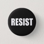 &quot;resist&quot; Pinback Button at Zazzle