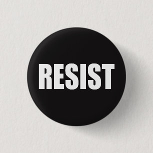 "RESIST" PINBACK BUTTON