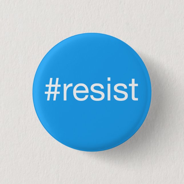 #resist pinback button (Front)