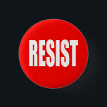 "RESIST" PINBACK BUTTON<br><div class="desc">"RESIST" BUTTON</div>