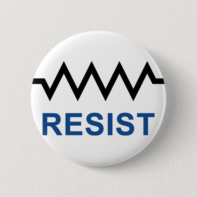 Resist Pinback Button (Front)