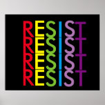 Resist! Poster at Zazzle