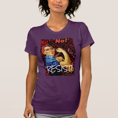 Resist President Trump With Rosie T_Shirt