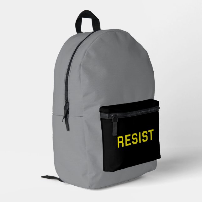 Resist Protest Backpack (Back Corner Left)