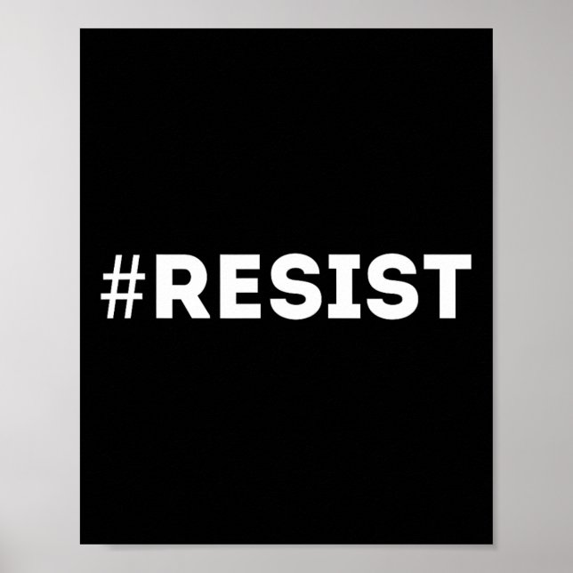 #resist Resist  Poster (Front)