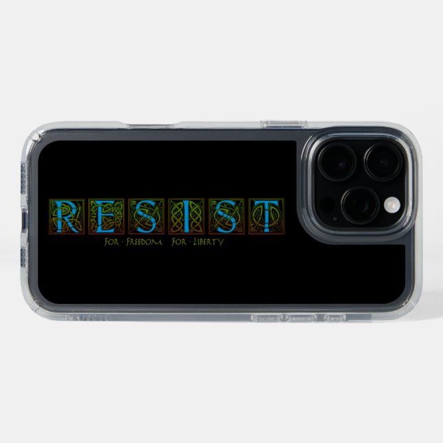 Resist Speck iPhone Case (Horz (Black Titanium))