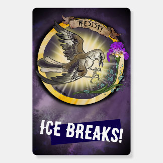 Resist State Bird Tennessee Mockingbird Protest  Foam Board