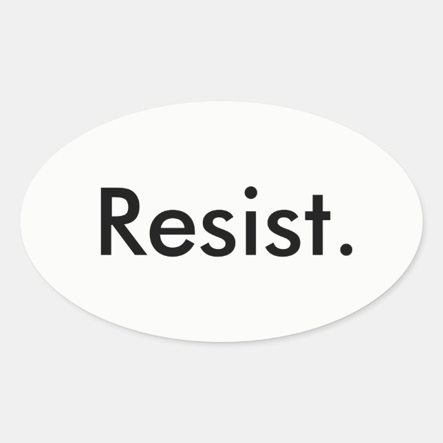 Resist  Sticker (Front)