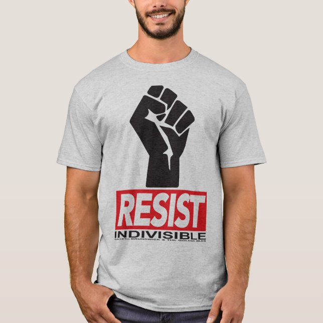 Resist Tee Color on grey shirt (Front)