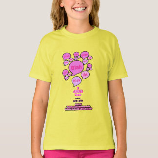 Resist the devil - Pink Logo - T-Shirt