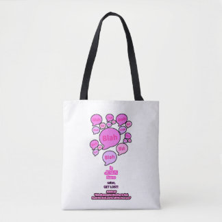 Resist the devil - Pink Logo Tote Bag