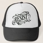 Resist Trucker Hat at Zazzle