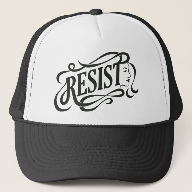 Resist Trucker Hat (Front)