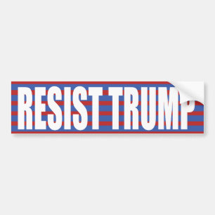 RESIST TRUMP BUMPER STICKER