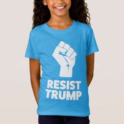 Resist Trump Clenched Solidarity Fist T-Shirt