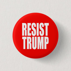 "RESIST TRUMP" PINBACK BUTTON