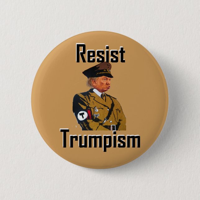 resist trumpism button (Front)