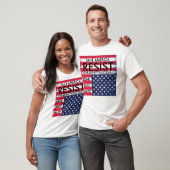 Resist Tyranny Fascism Fear and Hate t-shirt | Zazzle