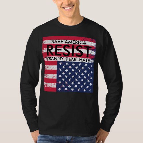 Resist Tyranny Protest T_Shirt