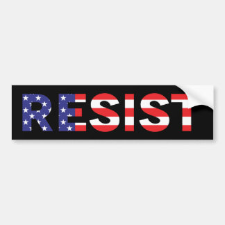 RESIST | United States Flag Bumper Sticker