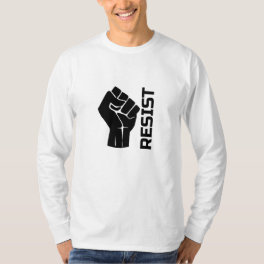 Resist with fist - in black 0002 T-Shirt