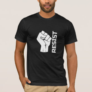 Resist with fist - in white 0002 T-Shirt