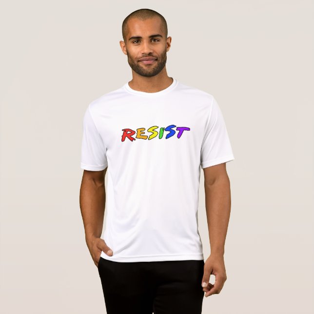 Resist with Pride! (up to 4x!) T-Shirt (Front Full)