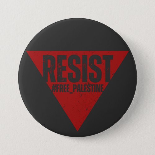 Resist word with inverted red triangle resistance  button
