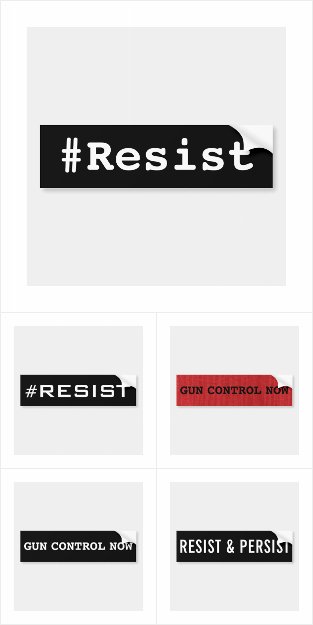 Resistance Bumper Stickers