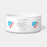 Resistance Cookbook Pet Bowl<br><div class="desc">Your furry friends would certainly agree, This Doggone Administration is a Catastrophe!</div>