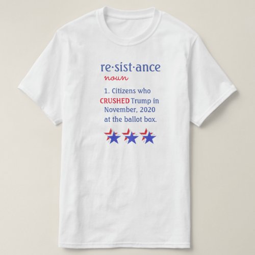 Resistance Definition T_shirt