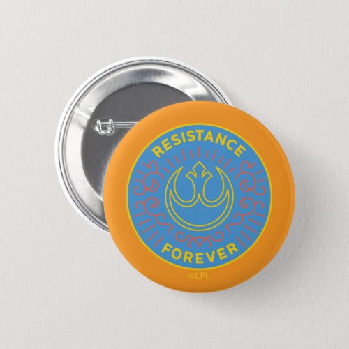 Resistance Forever Rebel Insignia Decal Button