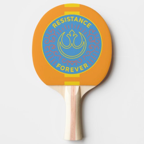 Resistance Forever Rebel Insignia Decal Ping Pong Paddle