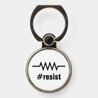 Resistance Hashtag Phone Ring Stand