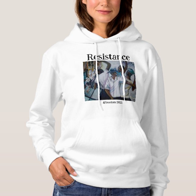 Resistance Hoodie Protest 2025 (Front)