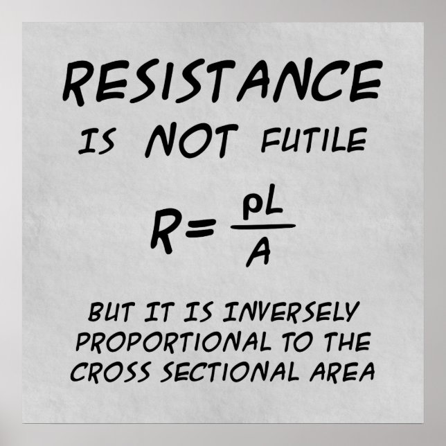 Resistance Humor Poster (Front)