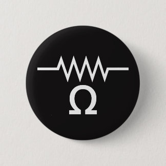 Resistance in Ohms Pinback Button