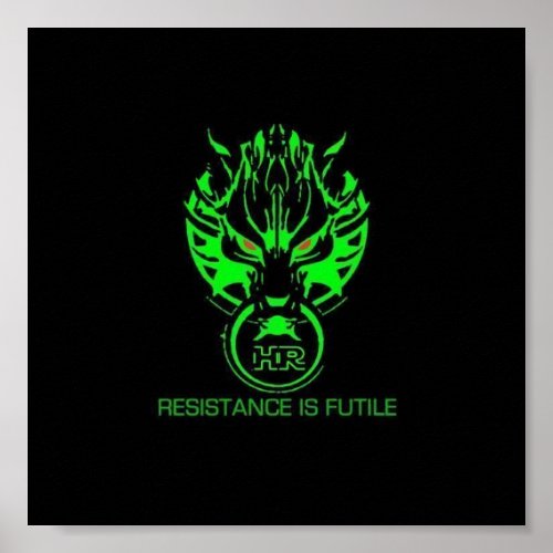 Resistance is Futile Poster
