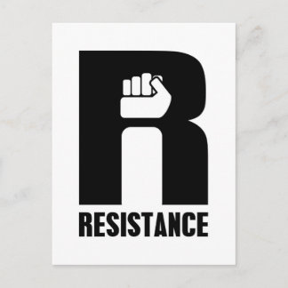 Resistance Postcard