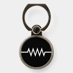 Resistance Symbol Phone Ring Stand