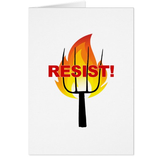 Resistance Torch and Pitchfork (Front)