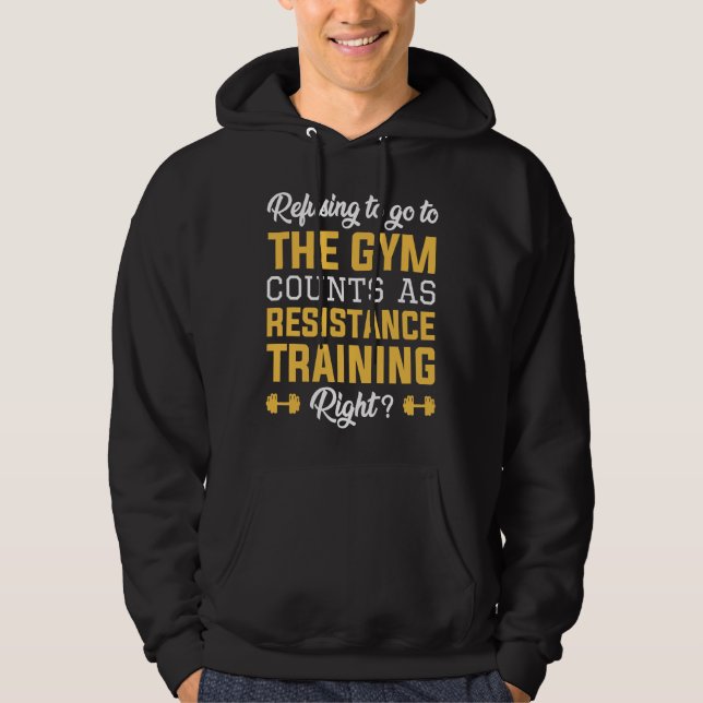 Resistance Training Hoodie (Front)