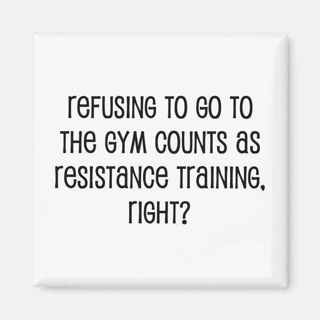 Resistance Training Magnet (Front)