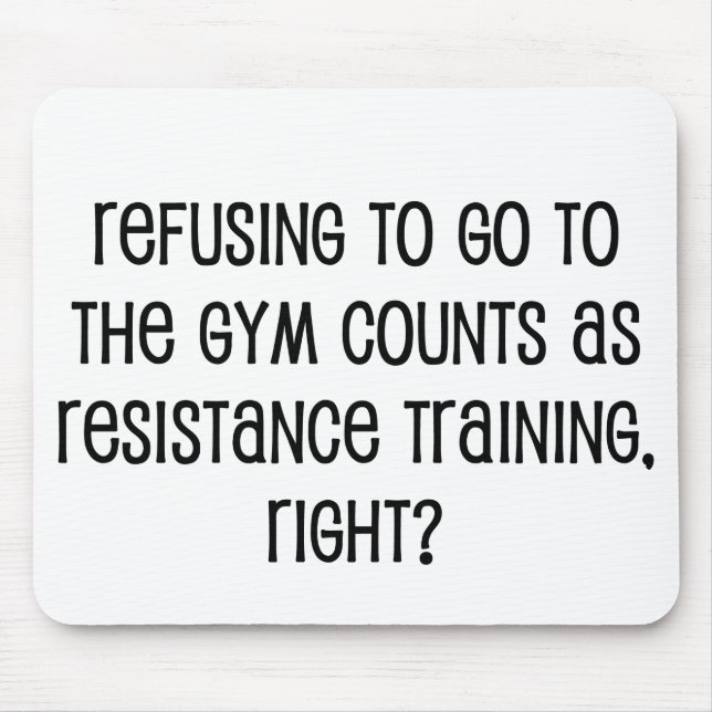 Resistance Training Mouse Pad (Front)