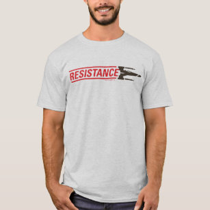 Resistance X-Wing Typography T-Shirt