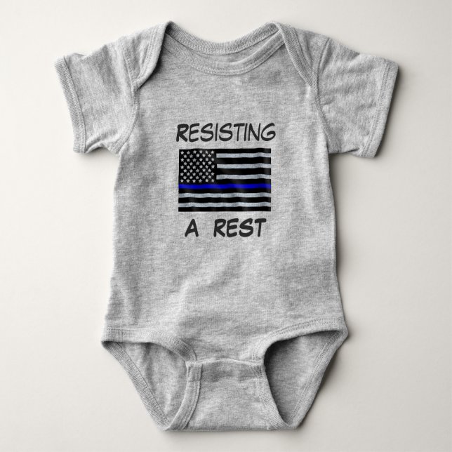 Resisting A rest Baby Bodysuit (Front)