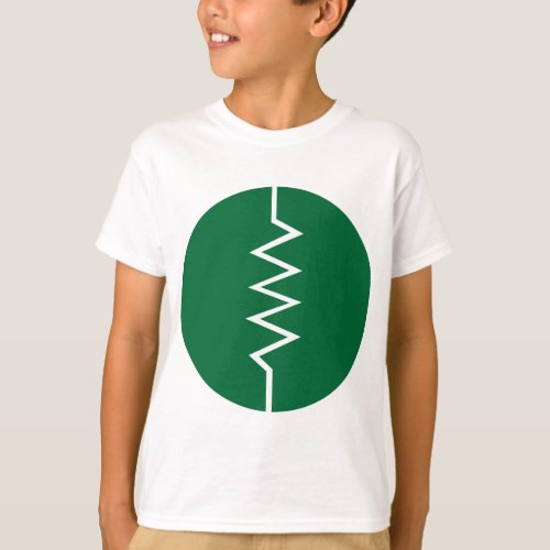 Resistor Symbol _ Circled T_Shirt