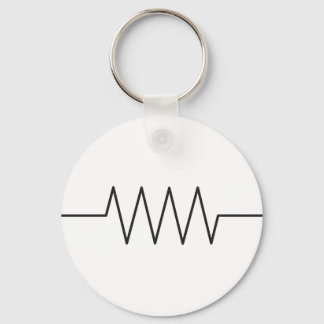 Resistor Symbol Keychain