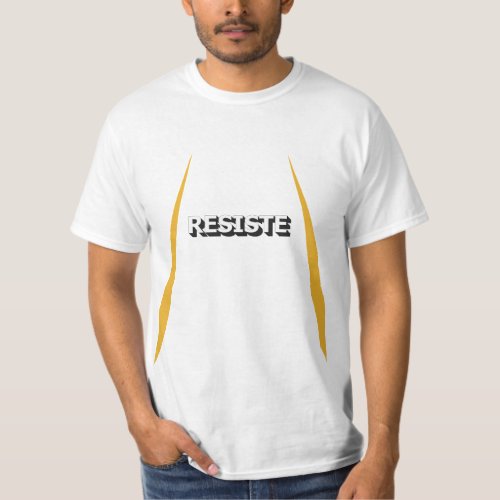Resists Adversity a Design that Celebrates Fu T_Shirt